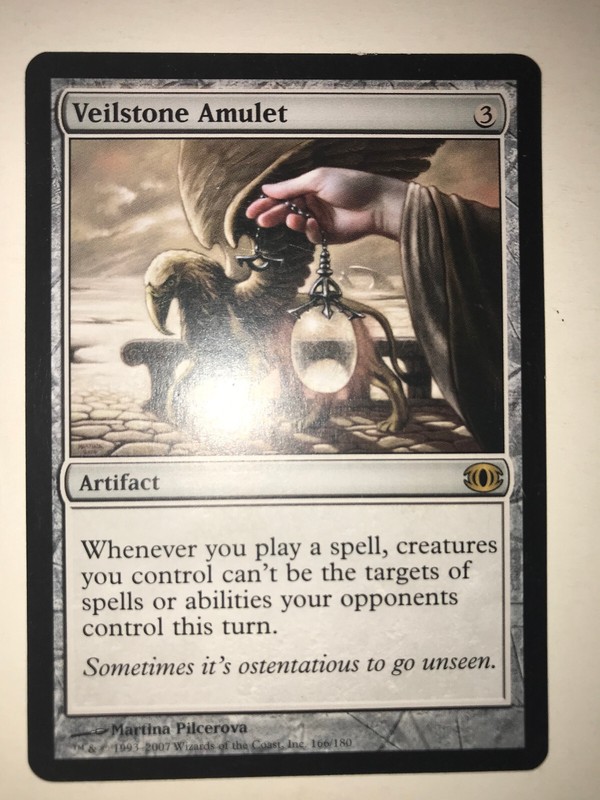 Veilstone Amulet Future Sight Artifact Rare MTG LP/NM