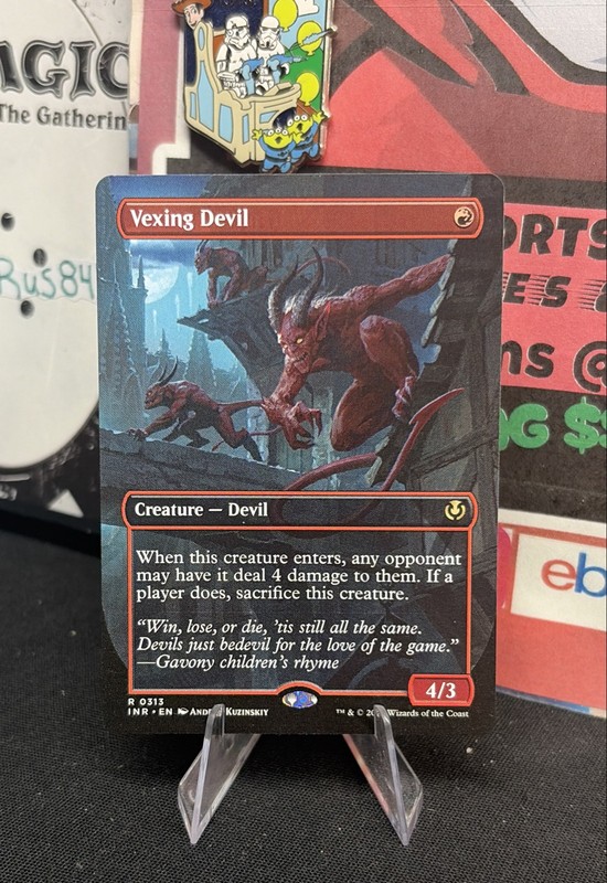 Vexing Devil (Borderless) Innistrad Remastered Regular LP MAGIC THE GATHERING
