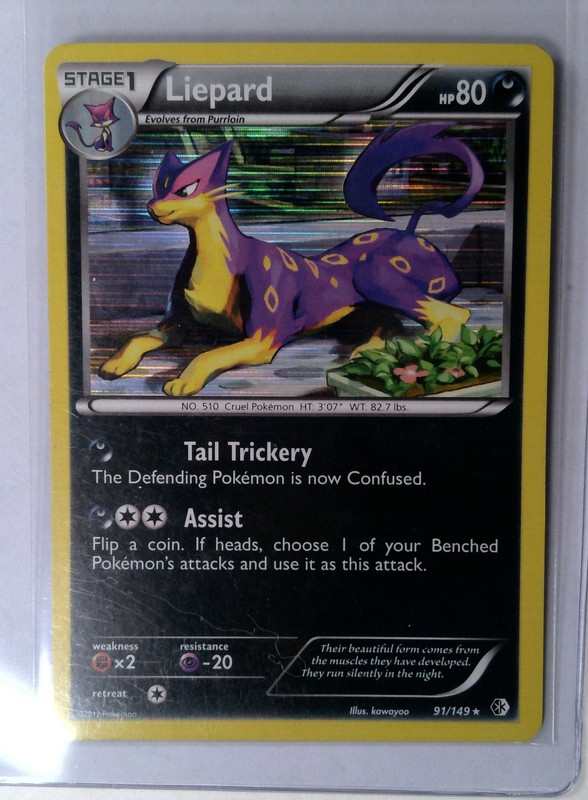Liepard 91/149 Rare Pokmon TCG