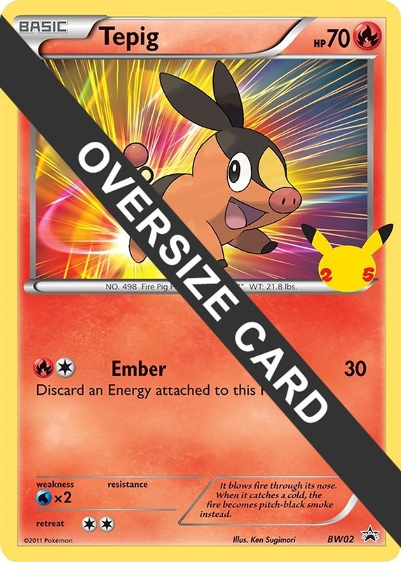 Tepig [FPP – BW02] First Partner Pck