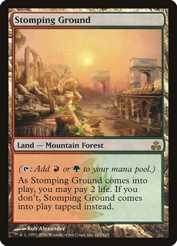 MTG Stomping Ground – Guildpact #165