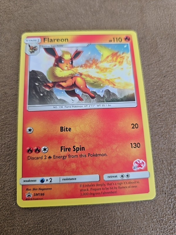 Flareon – (Let’s Play, Eevee!) SM186 Sm Promos Regular