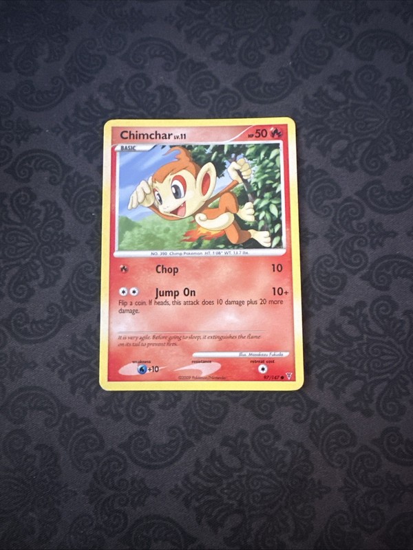 Chimchar 97/147 Supreme Victors Regular Pokémon Card TCG D1