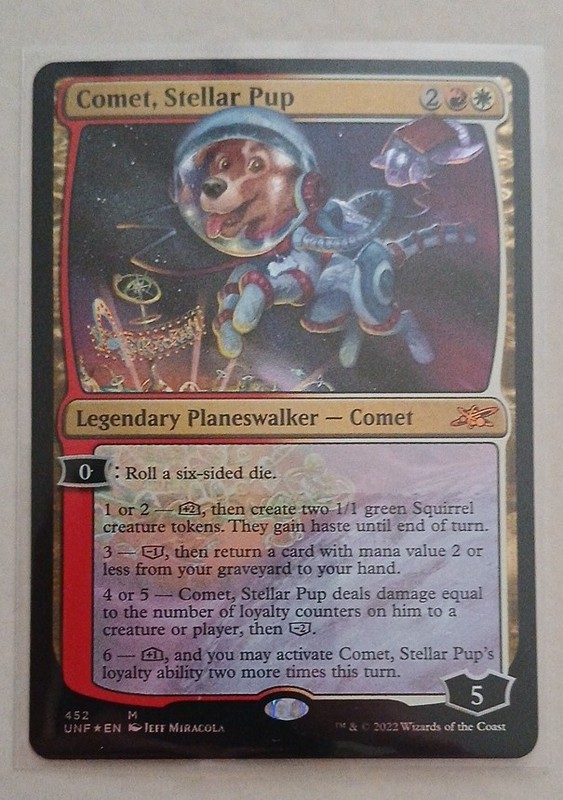 Comet, Stellar Pup (Galaxy Foil) Unfinity Foil