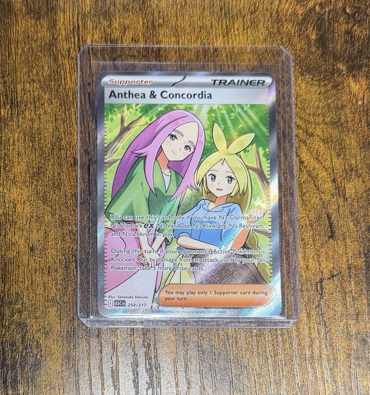 Anthea & Concordia 254/217 Mega Evolution Ascended Heroes Illustration Rare NM