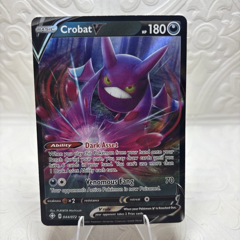 Crobat V 044/072 Shining Fates Holo