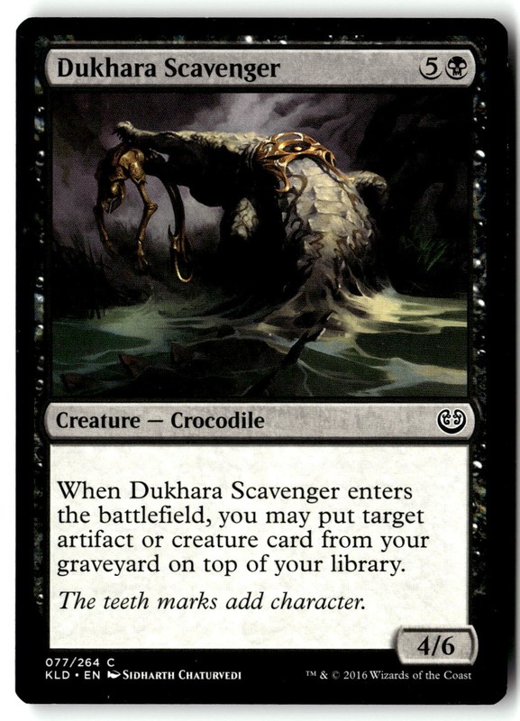 Dukhara Scavenger 77 Common Kaladesh Magic: The Gathering Lightly Played