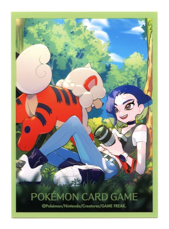 Perrin & Growlithe Individual Card Sleeve Pokemon Center Japan Original