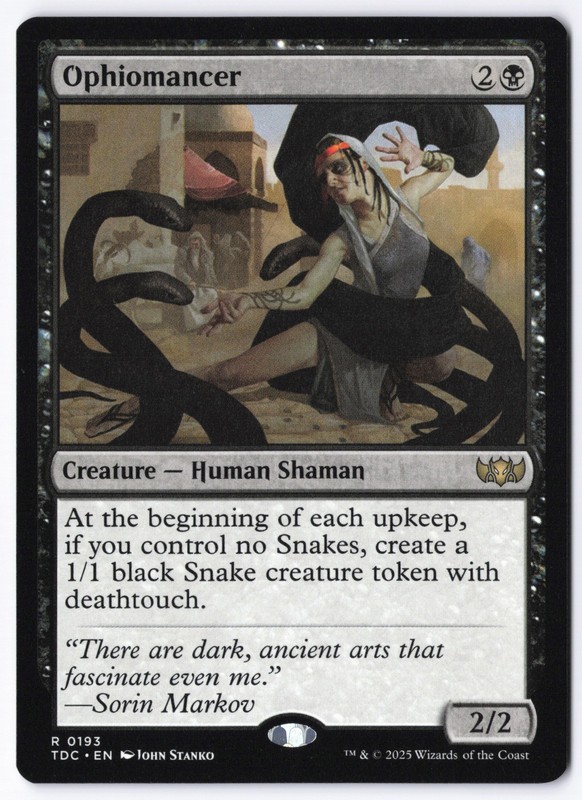 Ophiomancer 193 Commander: Tarkir: Dragonstorm