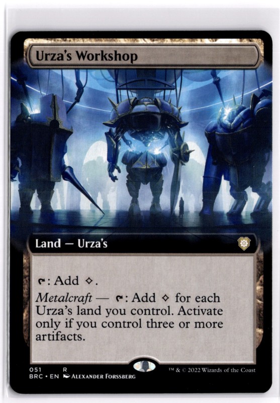 Urza’s Workshop The Brothers’ War Commander 51 LP x1 MTG Magic: the Gathering
