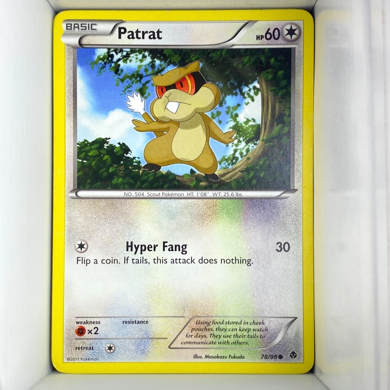 Patrat 78/98 Black & White Emerging Powers Regular English