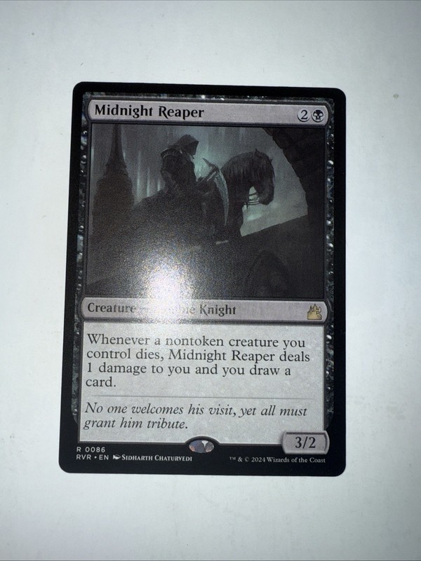 Midnight Reaper x1 MTG Ravnica Remastered Black Rare Creature NM/M