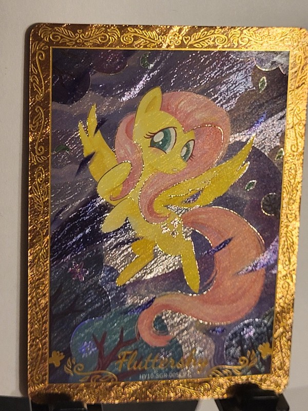 Kayou My little Pony CCG HY10-SGR-005 Fluttershy First Edition gallery