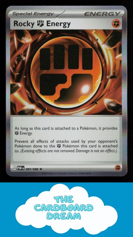 Rocky Fighting Energy ME03: Perfect Order #087/088 Reverse Holo Pokemon Card