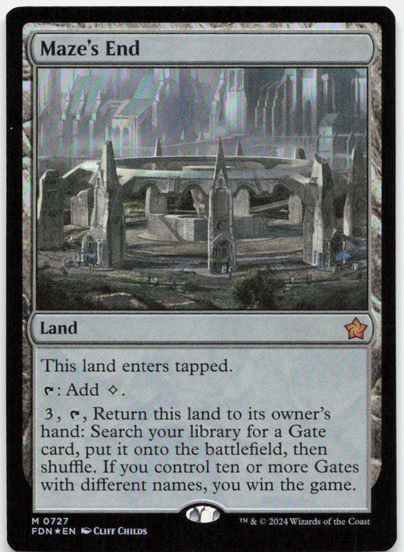 Maze’s End *Foil* FDN 727 NM