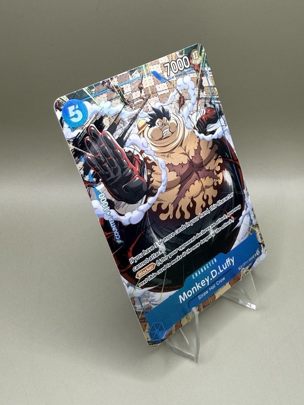 One Piece TCG Monkey.D.Luffy OP11-058 Carrying On His Will OP13 Treasure Rare TR gallery