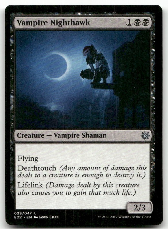 Vampire Nighthawk #23 (MP) Explorers of Ixalan E02 Magic MTG