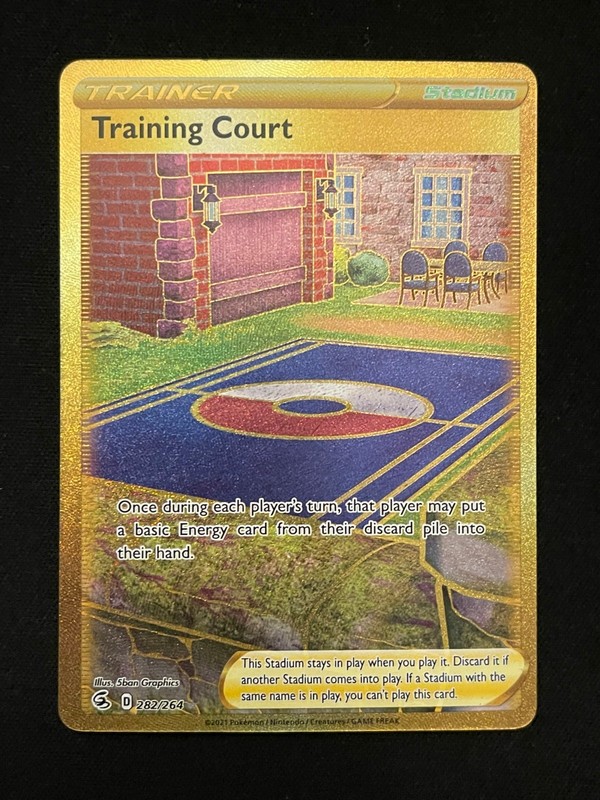 Pokemon Training Court (Secret) Secret Rare SWSH08: Fusion Strike 282/264 NM