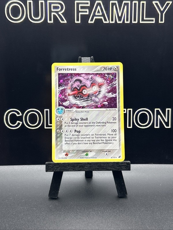 Pokemon Forretress 6/115 Ex Unseen Forces Reverse Holo Rare