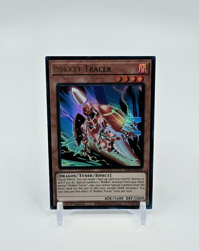 Rokket Tracer Ultra Rare Yu-Gi-Oh! Rarity Collection V RA05-EN015