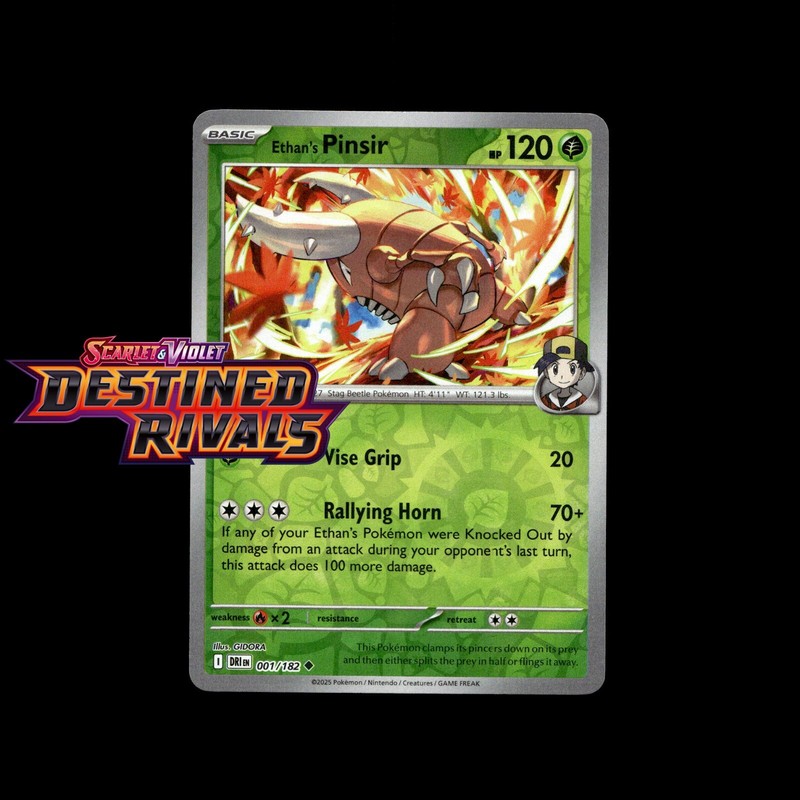 Pokemon Cards! Destined Rivals Holo/Reverse Holo EX Ultra Rare SIR Full Art Card