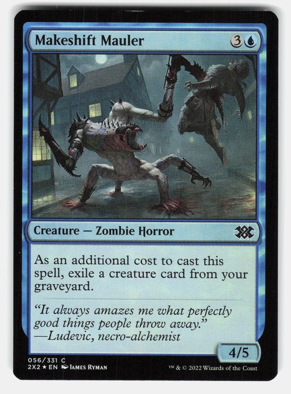 MAKESHIFT MAULER FOIL – Magic: The Gathering – Ryman NM/M