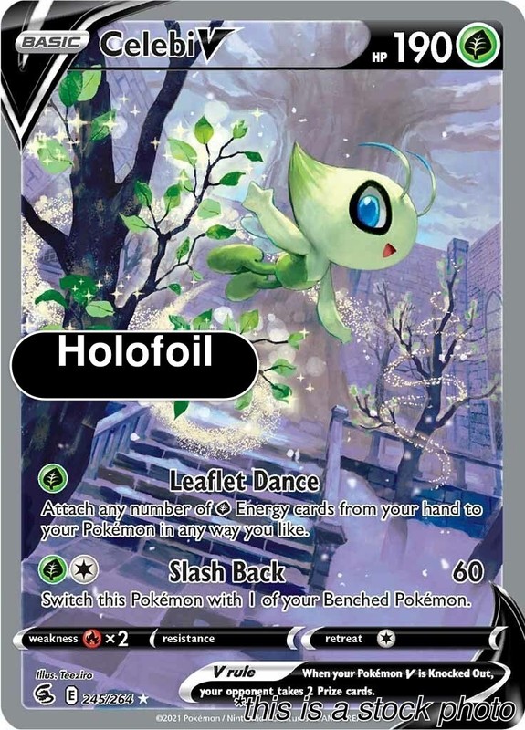 Celebi V (Alternate Full Art) [SWSH08 – 245/264]