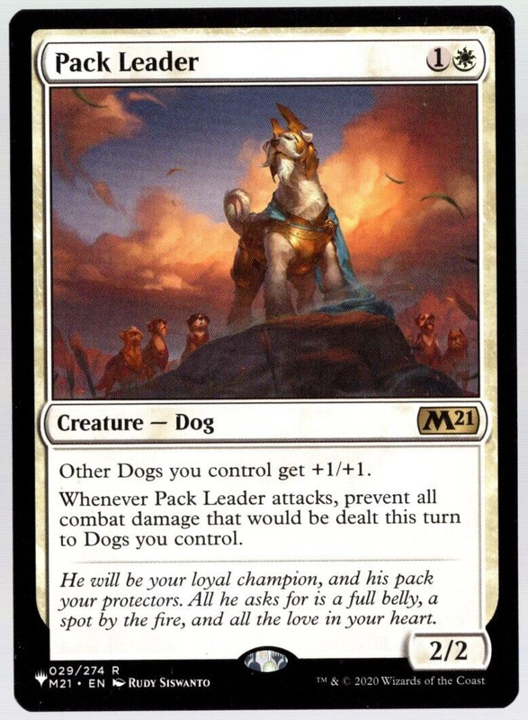 Pack Leader 029/274 Non Foil The List Reprints Magic The Gathering NM