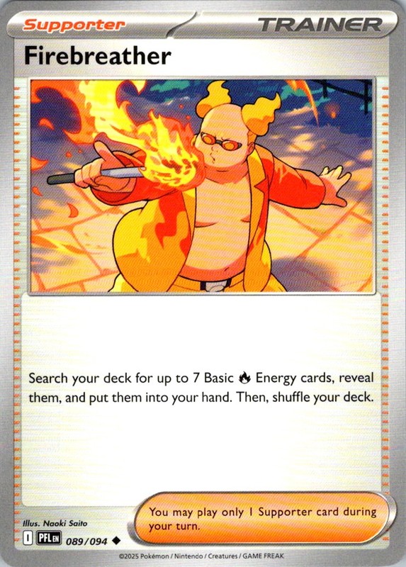 Firebreather Normal Uncommon ME02: Phantasmal Flames 089/094 NM