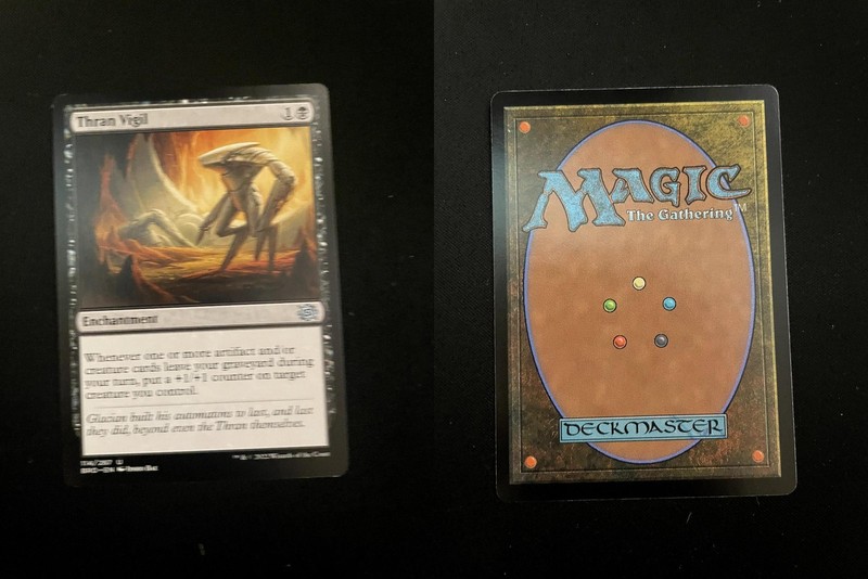 Thran Vigil 114 Uncommon The Brothers’ War Magic: The Gathering LP Bae