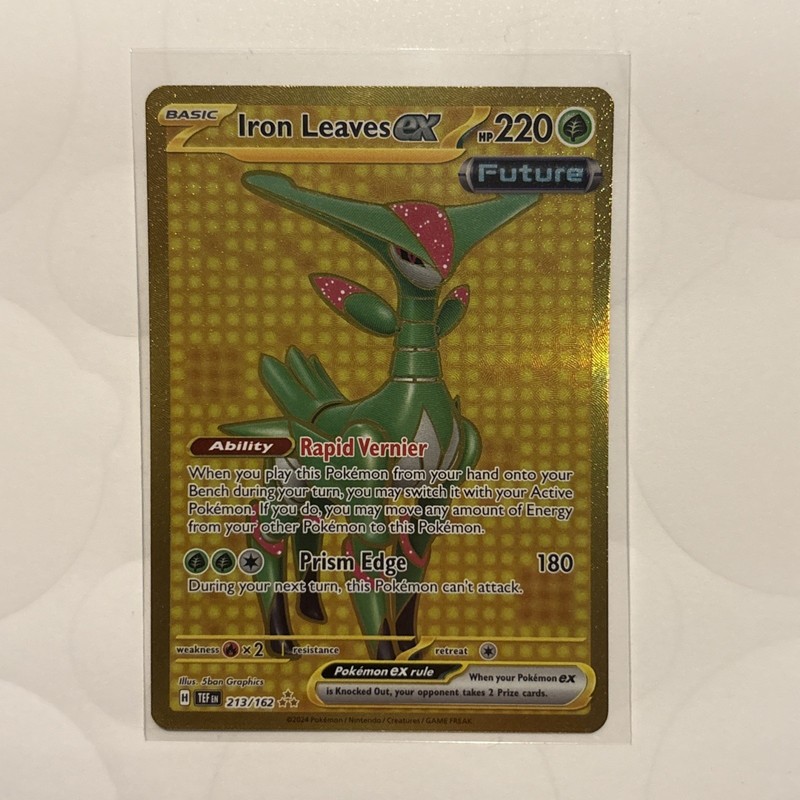 Iron Leaves EX 213/162 – Pokémon Temporal Forces – NM