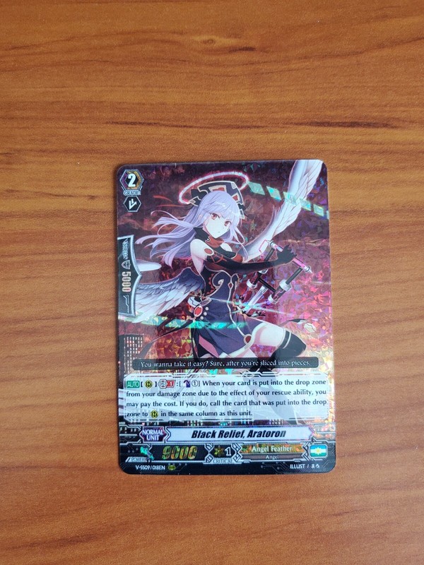 Cardfight Vanguard Revival Selection – Black Relief, Aratoron – V-SS09/018EN RRR