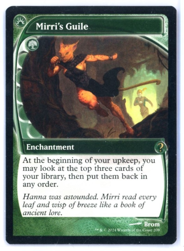 MtG MB2 Mirri’s Guile #209 Future Sight Non-Foil