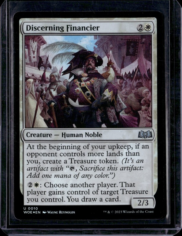 Discerning Financier 10 Foil NM-Mint MTG Magic The Gathering