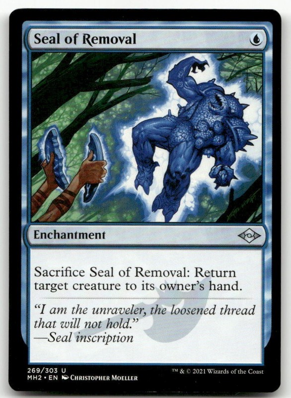 Seal of Removal #269 (NM) Modern Horizons 2 MH2 Magic MTG