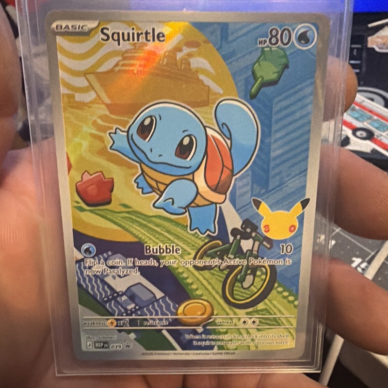 2021 Pokemon Japanese McDonald’s Promo Squirtle 007/018 Holo NM