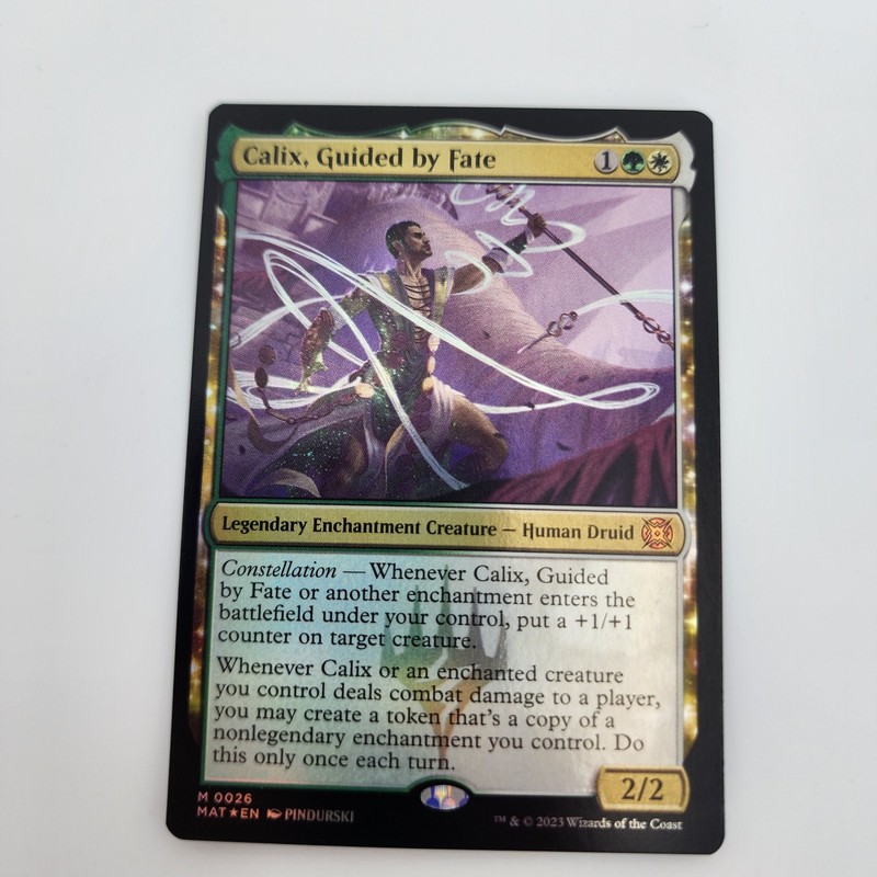 Calix, Guided By Fate March Of The Machine: The Aftermath Foil NM