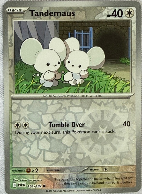 Tandemaus – Reverse Holo Common SV04: Paradox Rift 154/182 NM