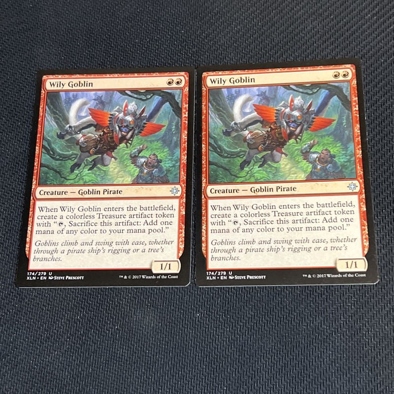 Wily Goblin Magic The Gathering Mtg Ixalan Card 2