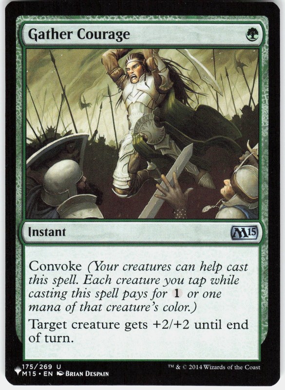 Gather Courage U The List Reprints 175/269 LP