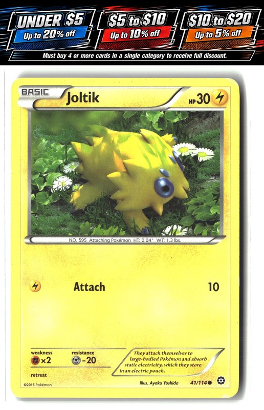 XY – Steam Siege #41/114 Joltik
