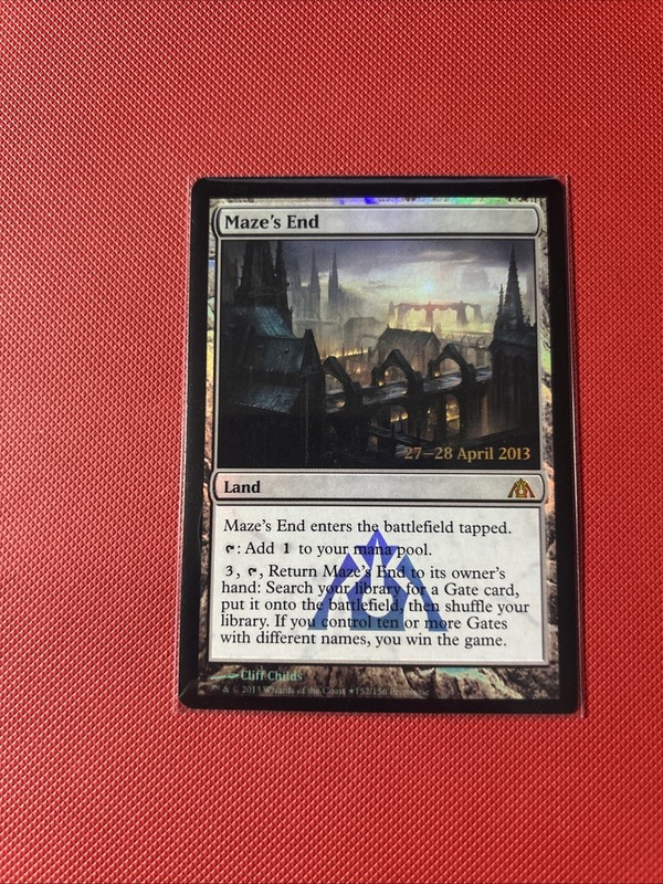 Maze’s End Prerelease Cards Foil