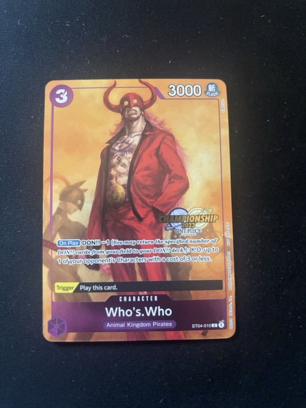 One Piece TCG CS Celebration Pack Who’s.Who ST04-010 C English