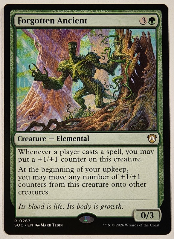 Forgotten Ancient 267 Commander: Secrets of Strixhaven Magic: The Gathering NM