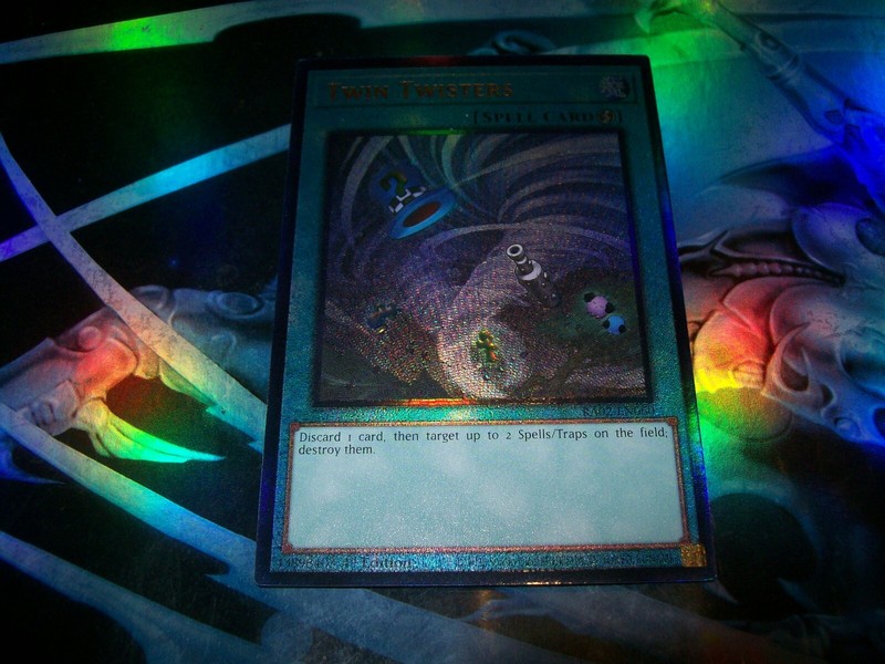 Twin Twisters 1st Edition Prismatic Ultimate Rare RA02-EN060 Yu-Gi-Oh!