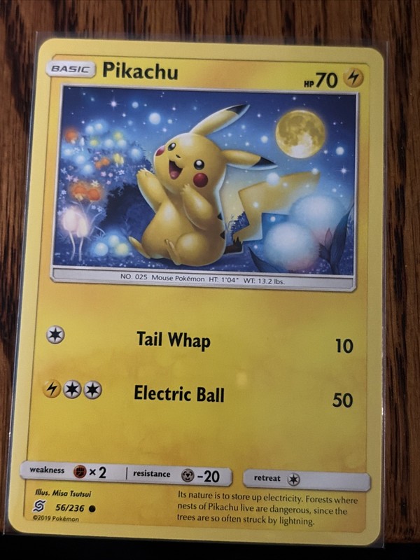 Pokemon Pikachu – 56/236 – Common NM-Mint Unified Minds