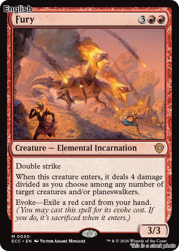 Fury EN [ECC – 50] – NM TCG MTG