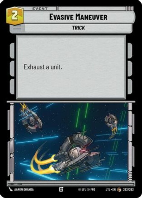 Evasive Maneuver~262/262~NM~[JTL] – Jump to Lightspeed~SWU