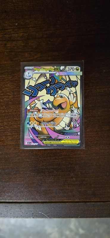 Mega Dragonite EX 271/217 Evolutions Holo Full Art Secret Rare 370 HP English