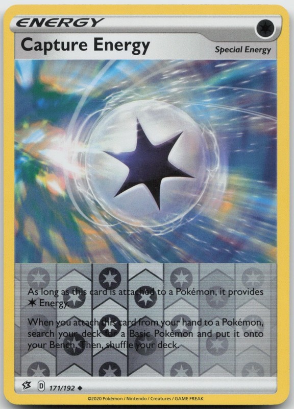 Capture Energy Reverse Holo Uncommon SWSH02: Rebel Clash 171/192 NM